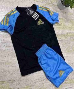 Boys Premium Half Sleeve Mesh Fabrics Jersey T-Shirt