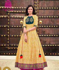 women's long gown Kurtis