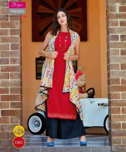 Diya Trends: Kurti with a Long Koti