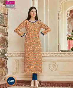 Premium Readymade Cotton Rayon Indian Kurti Elegance and Comfort"