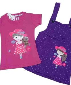 Baby Girl Romper || Short Sleeve Round Neck
