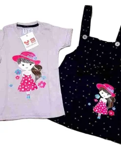 Baby Girl Romper || Short Sleeve Round Neck