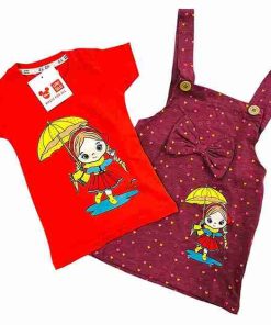 Baby Girl Romper || Short Sleeve Round Neck